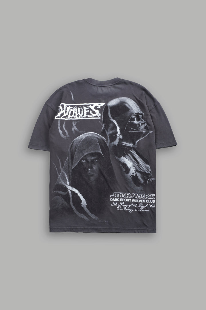 (1 Of 500) Charred Destiny "Premium" Oversized Tee in Slate Gray