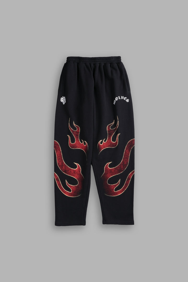 Mempo Kumite V2 Sweat Pants in Black