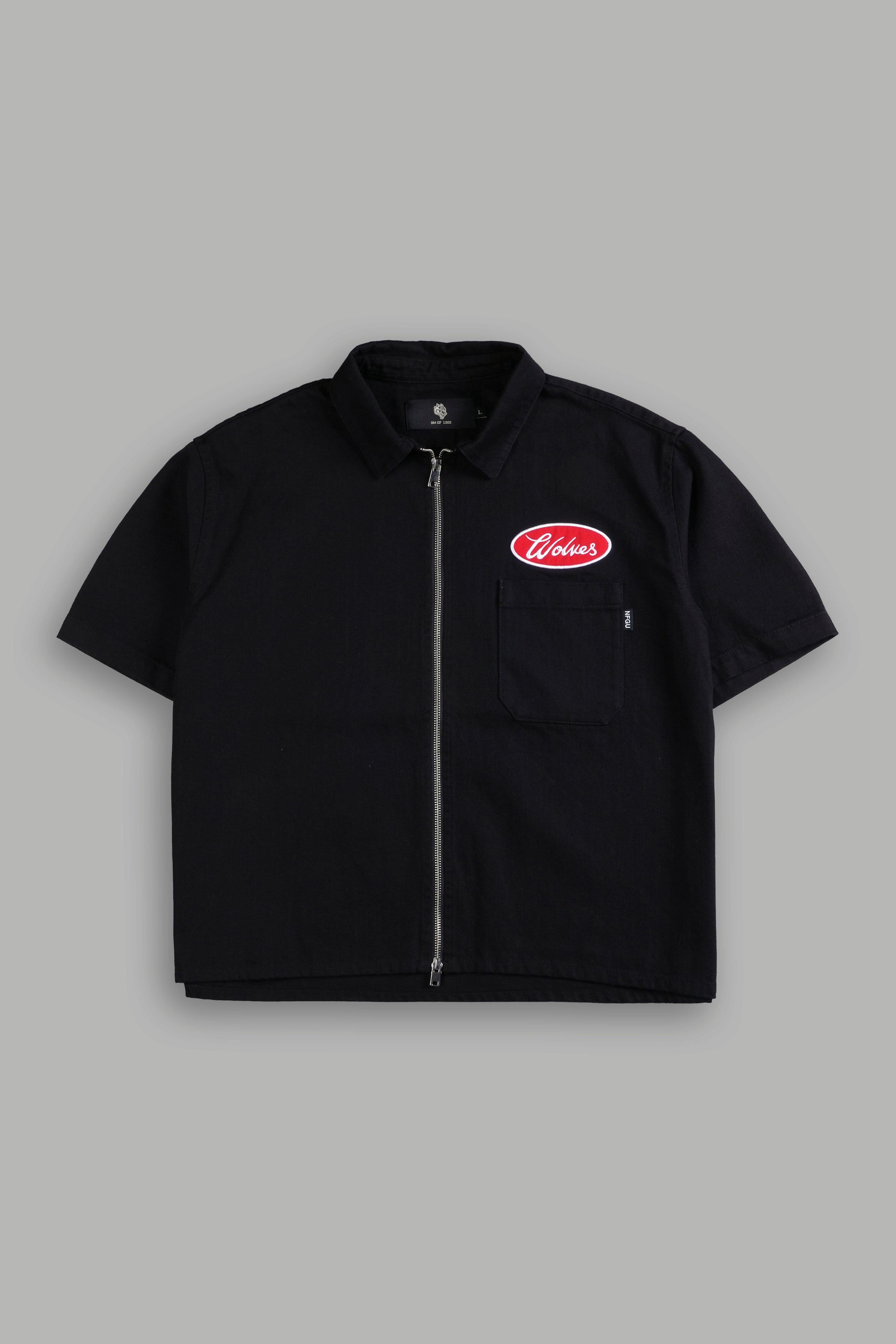 Our Lane Vince Shirt in Black