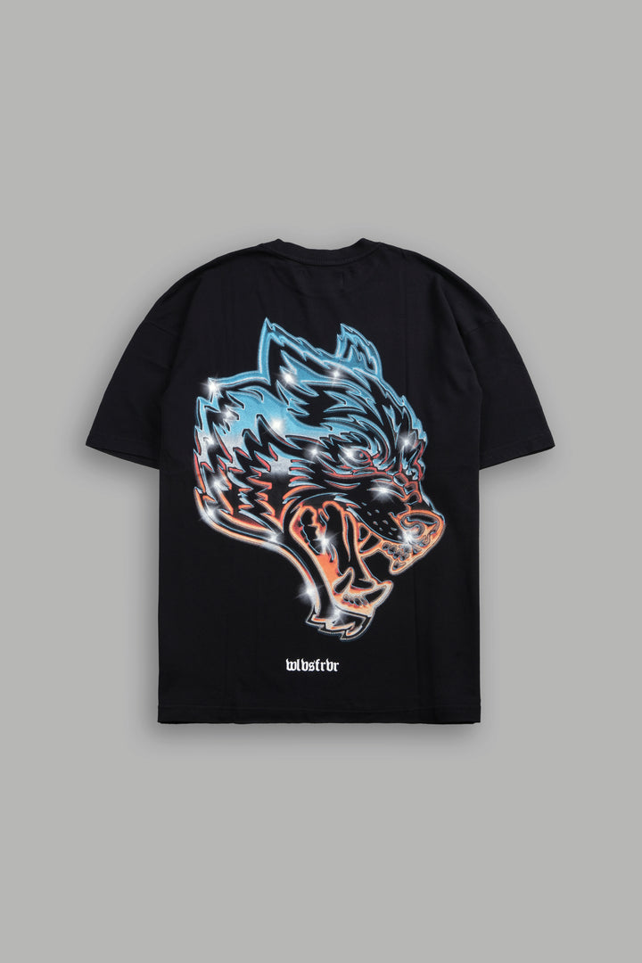 Soul Of Iron V2 Premium Oversized Tee in Black