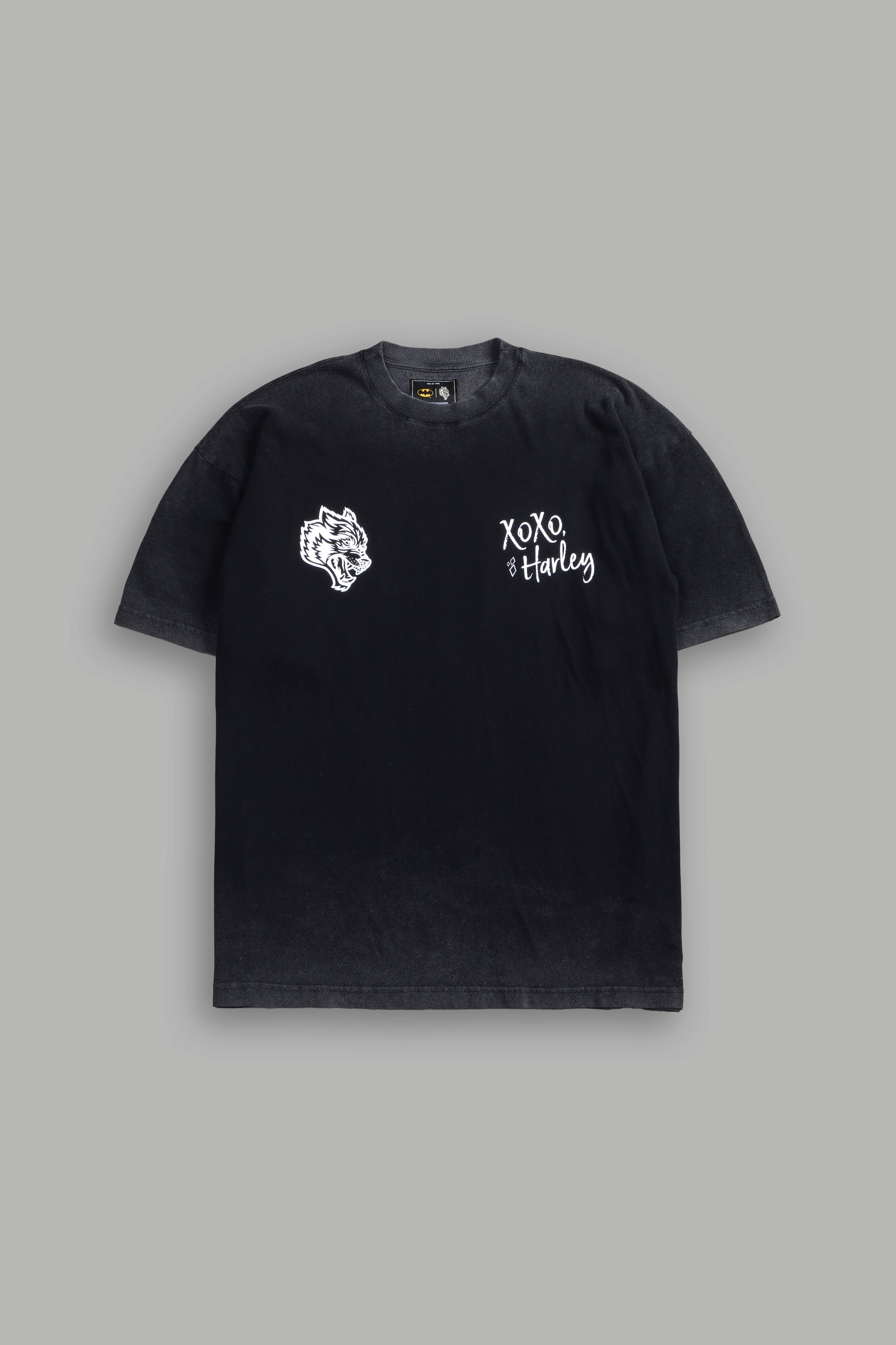 XOXO "Premium" Oversized Tee in Black