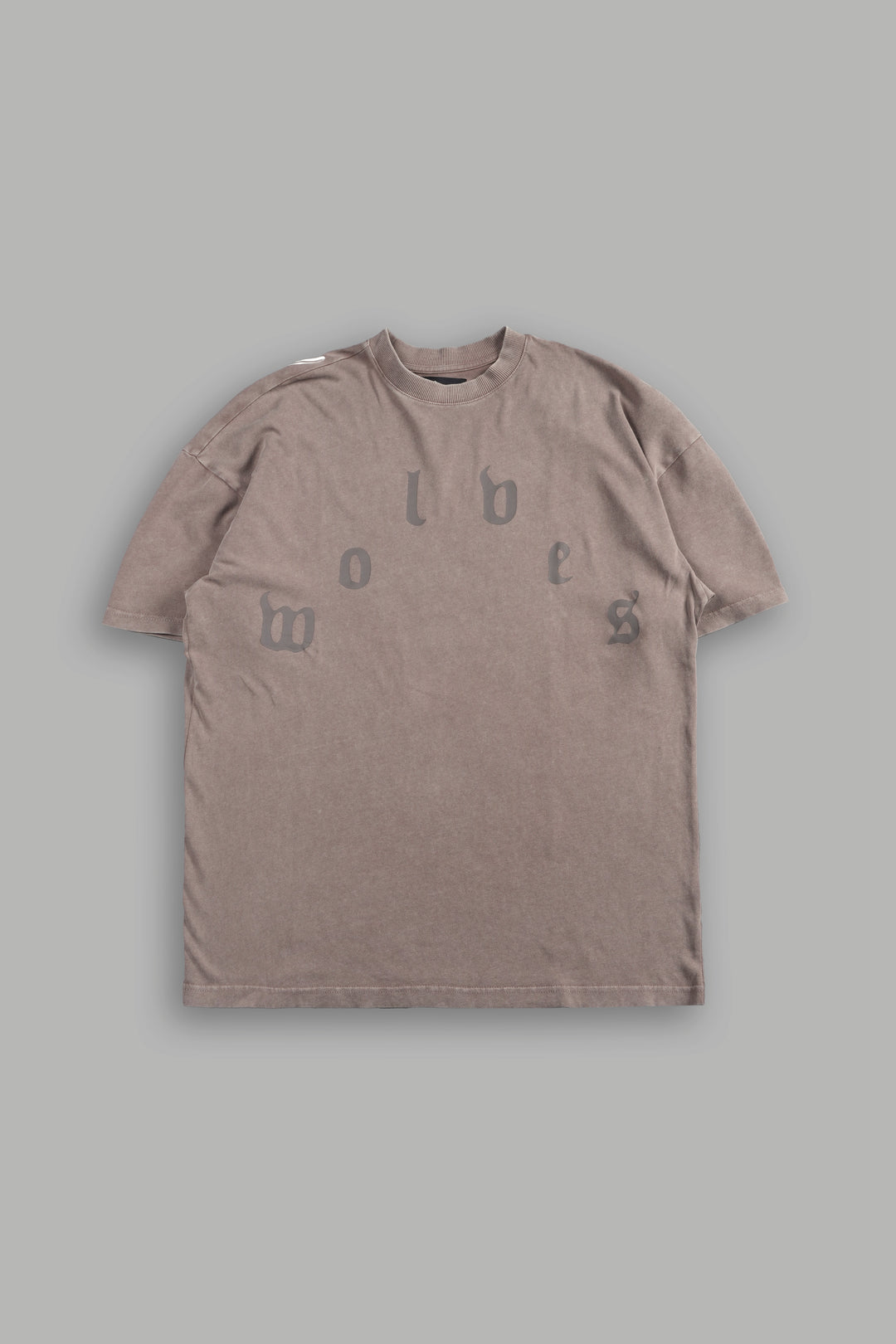 Her Prayer Premium Tee Oversized In Mojave Brown