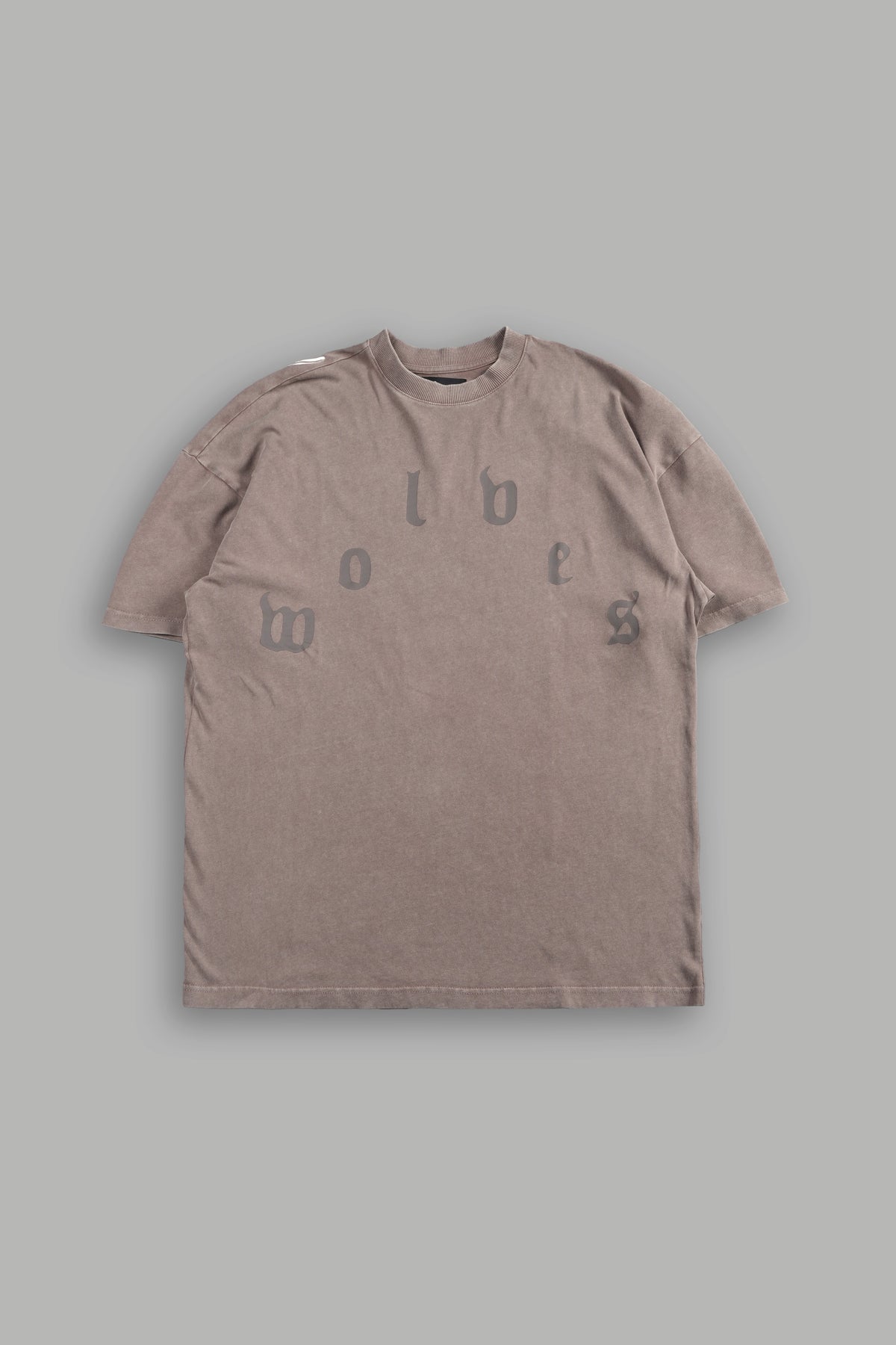 Her Prayer Premium Tee Oversized In Mojave Brown