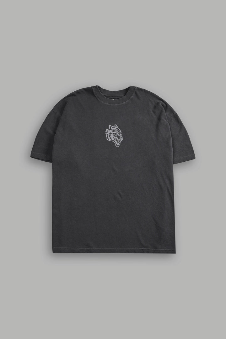 Wolves Club FRVR Unisex "Premium" Oversized Tee in Wolf Gray