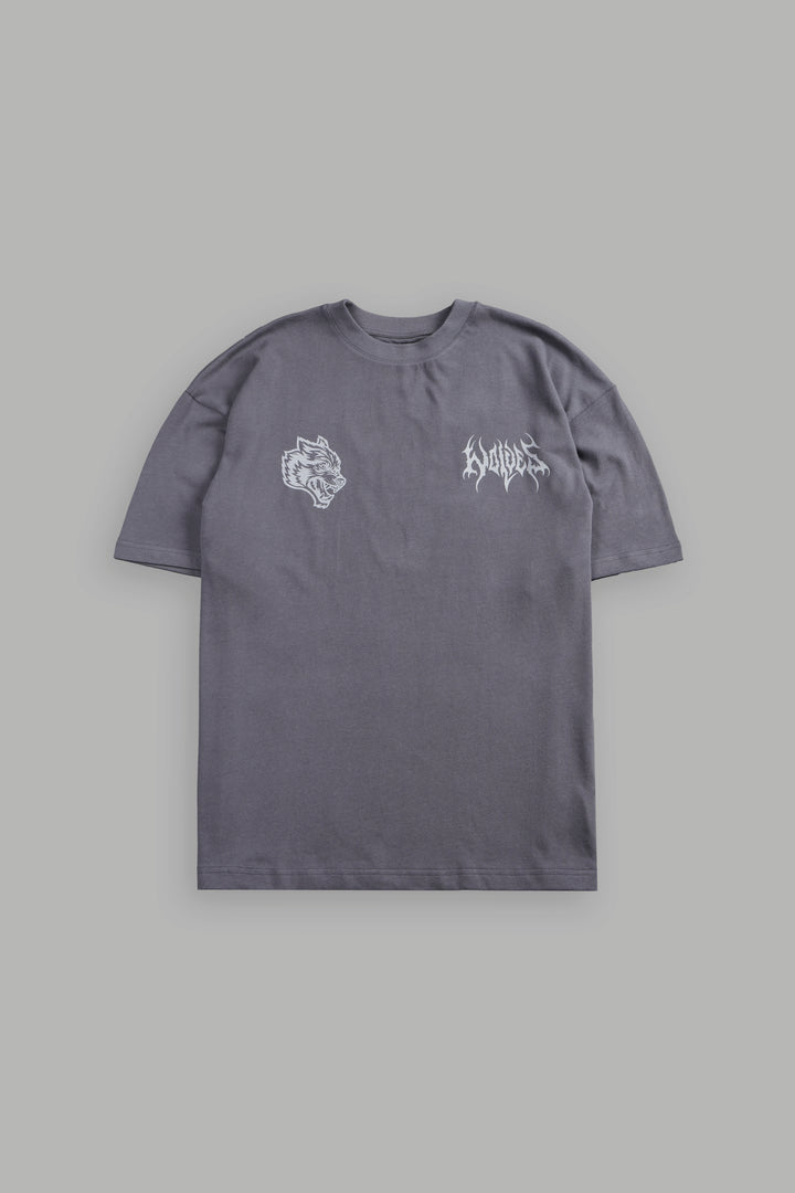 Hesh Core V2 Premium Oversized Tee in Slate Gray