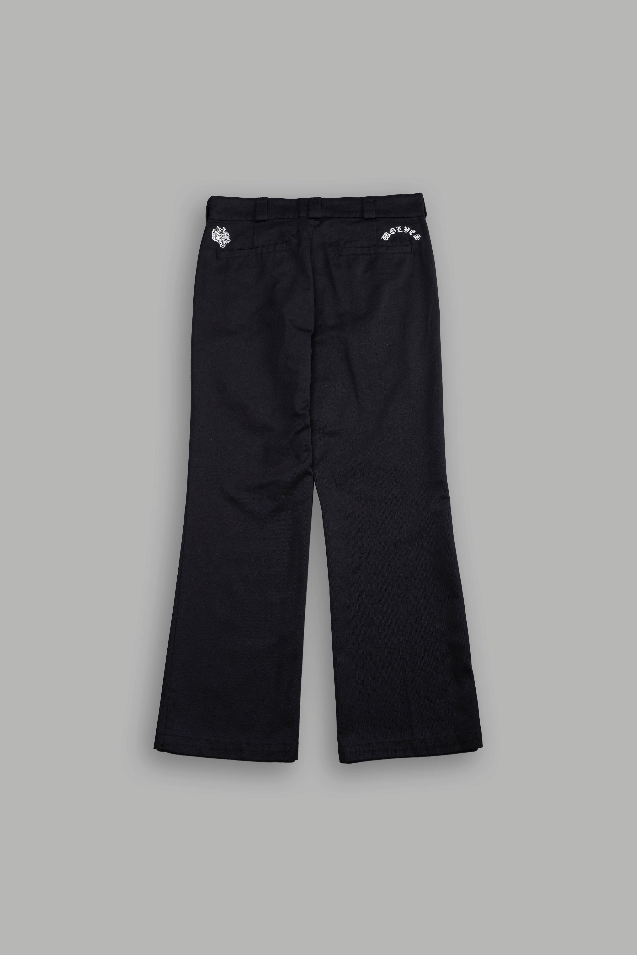 Wolf Chopper Rickies Pants in Black