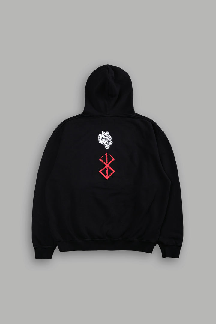 No Guts No Glory "Pierce" Hoodie in Black