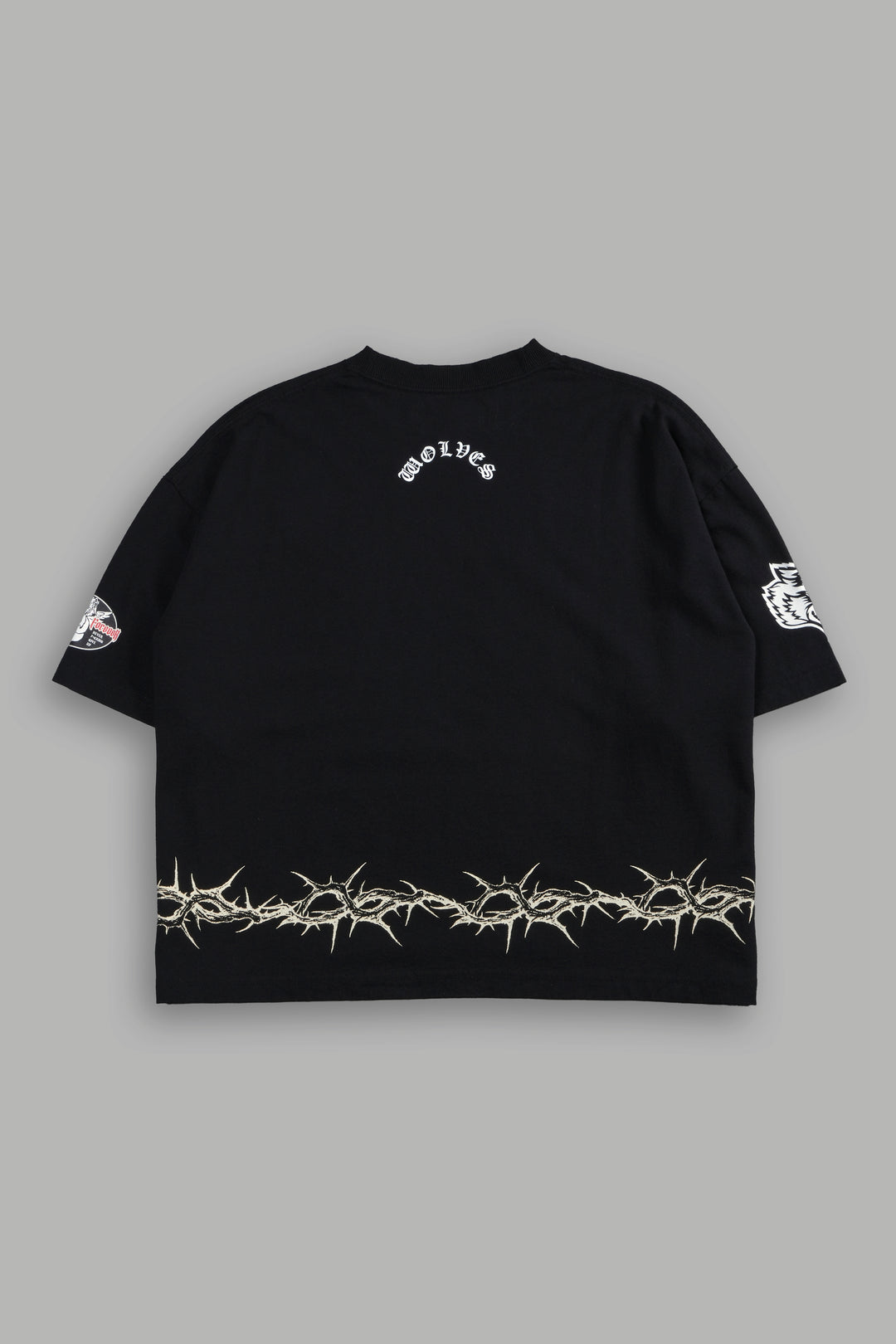 Drip Hesh Grunge "Box Cut" Tee in Black