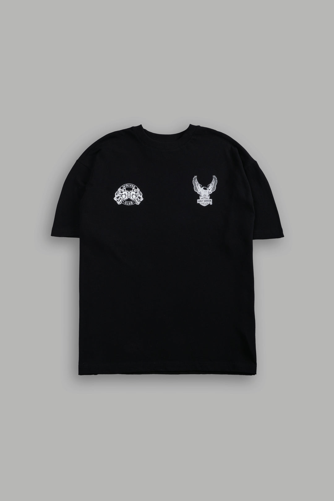 The Eagle & The Wolf "Premium" Oversized Tee in Black