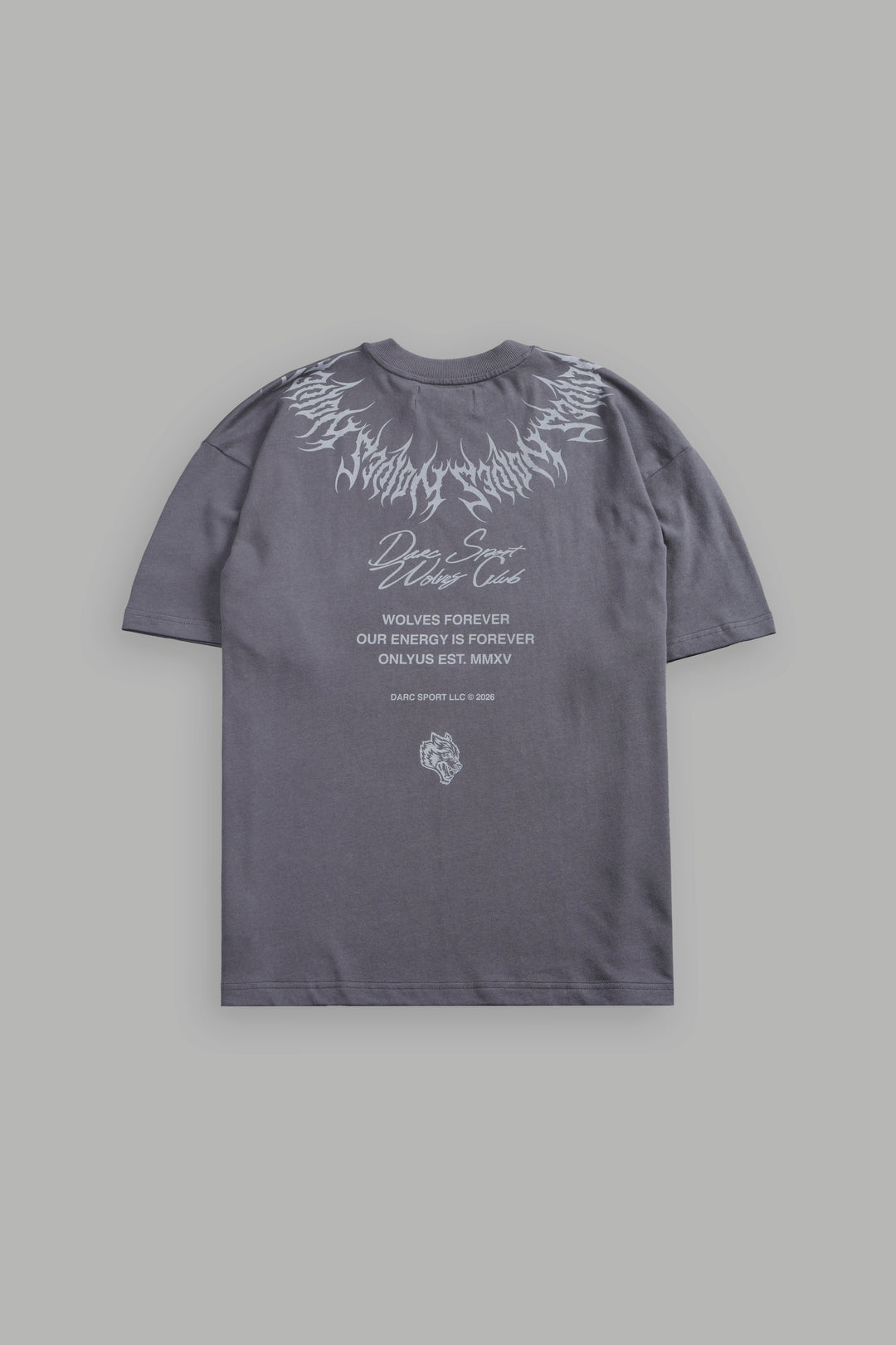 Hesh Core V2 Premium Oversized Tee in Slate Gray