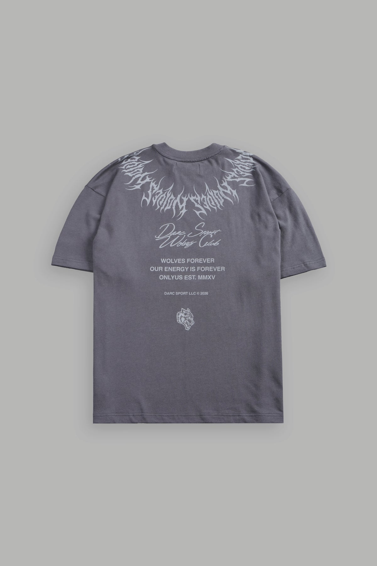 Hesh Core V2 Premium Oversized Tee in Slate Gray