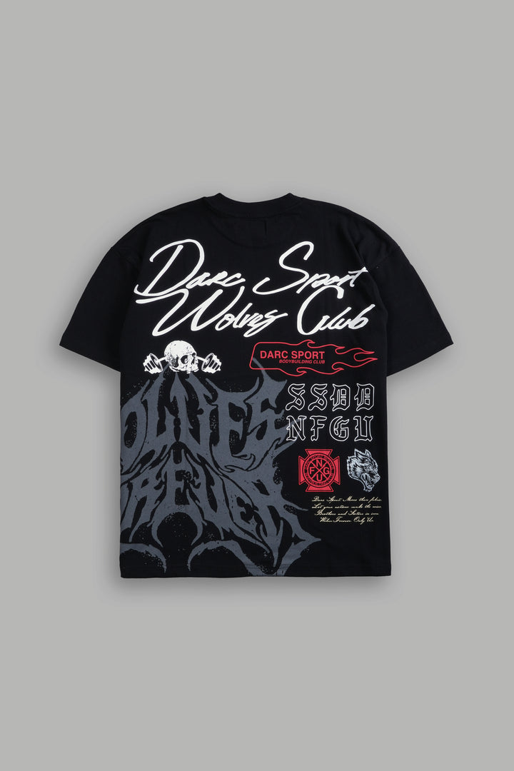 OnlyUs Forever "Premium" Oversized Tee in Black