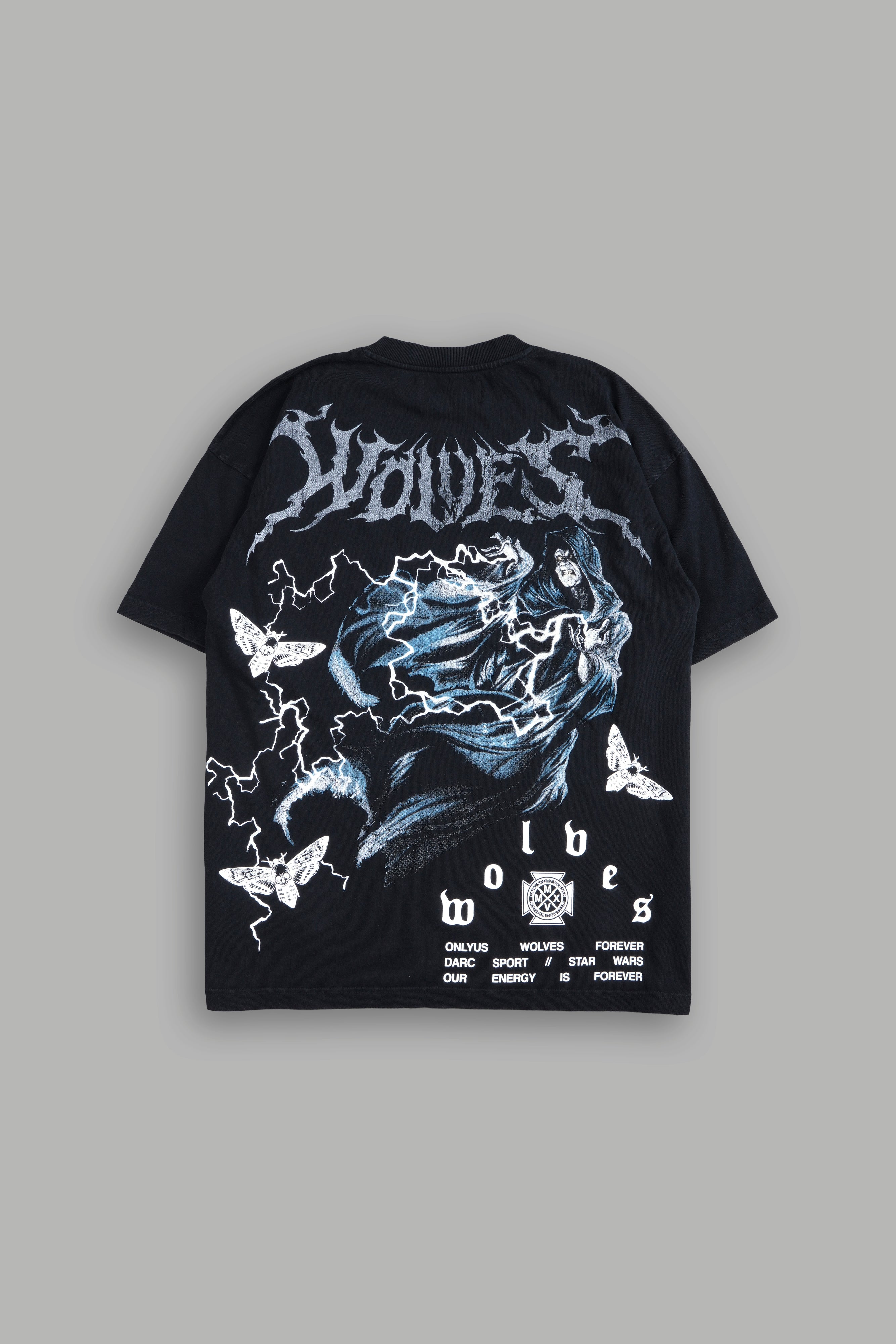 Emperor's Wrath Premium Oversized Tee in Black