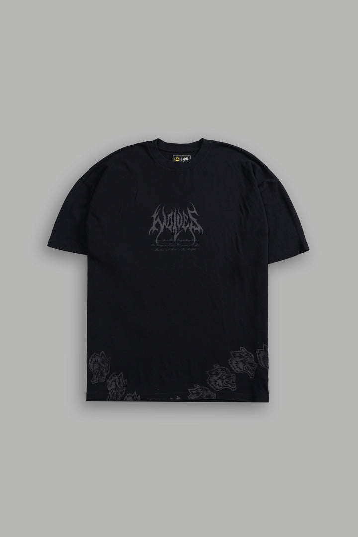 Darc Joker "Side By Side" Series Premium Oversized Tee in Black