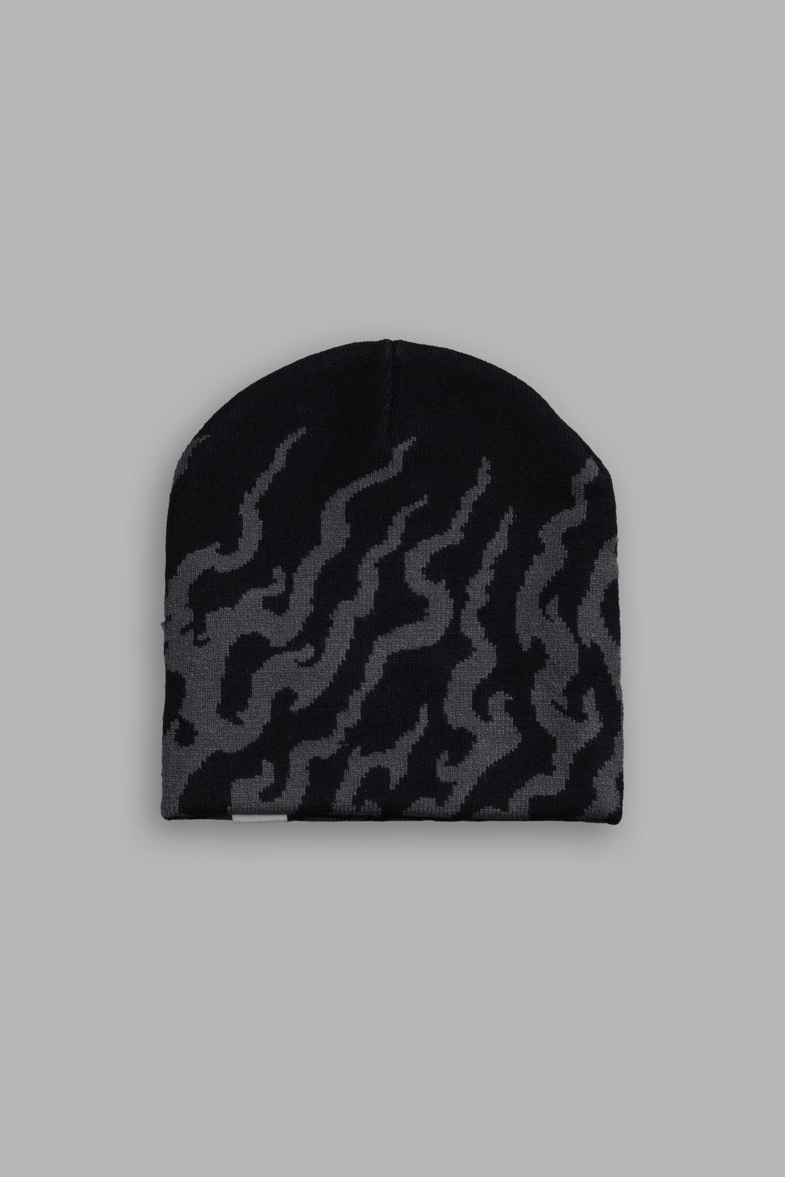 Warrior's Fire Cap Beanie in Black