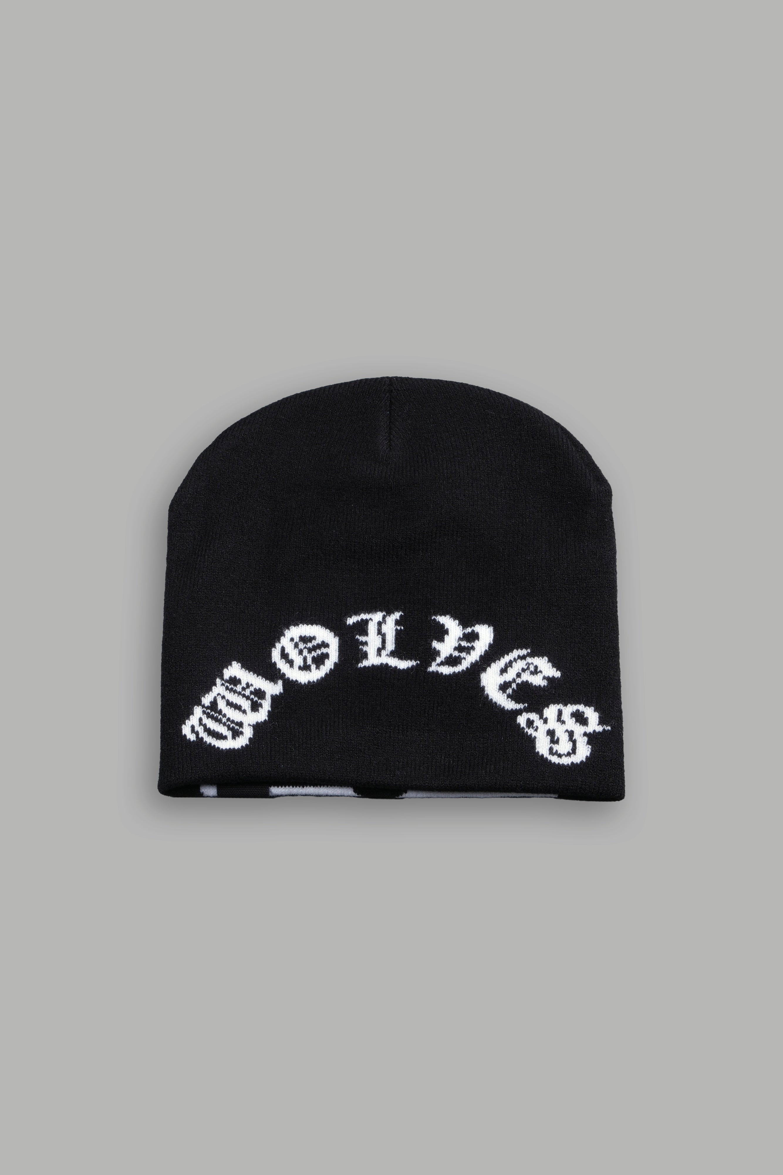 Fiend Skull Cap Beanie in Black