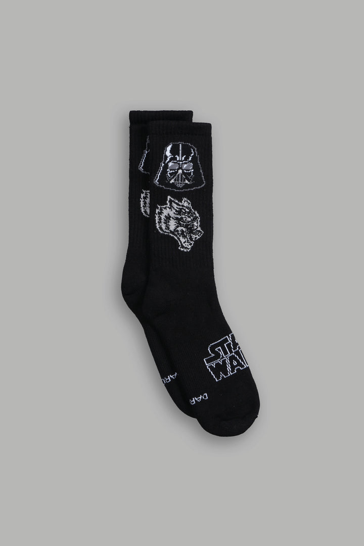 Big Wolf Vader Classic Socks in Black