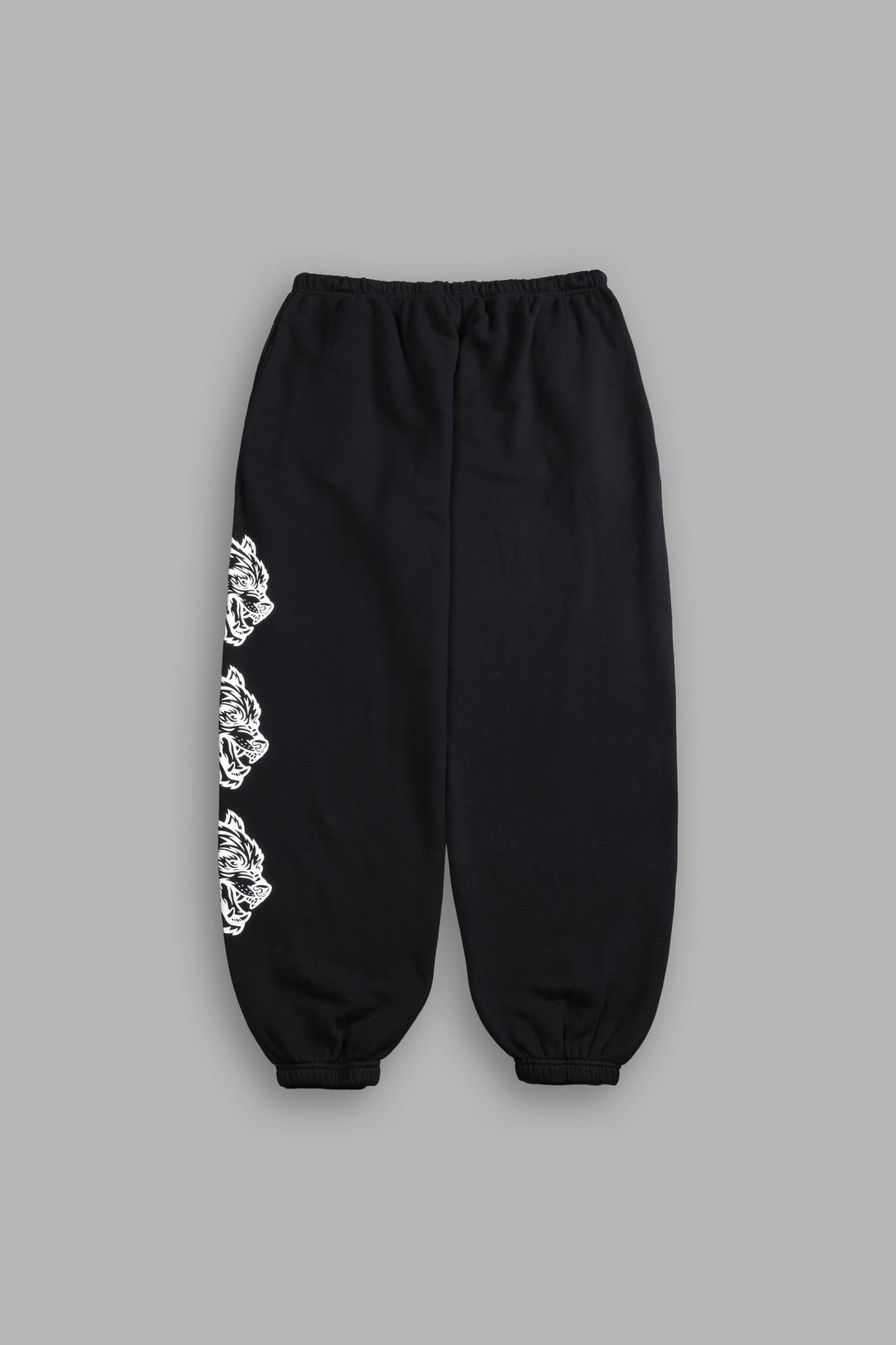 Heart Cherub Lightweight Lounger Sweat Pants in Black