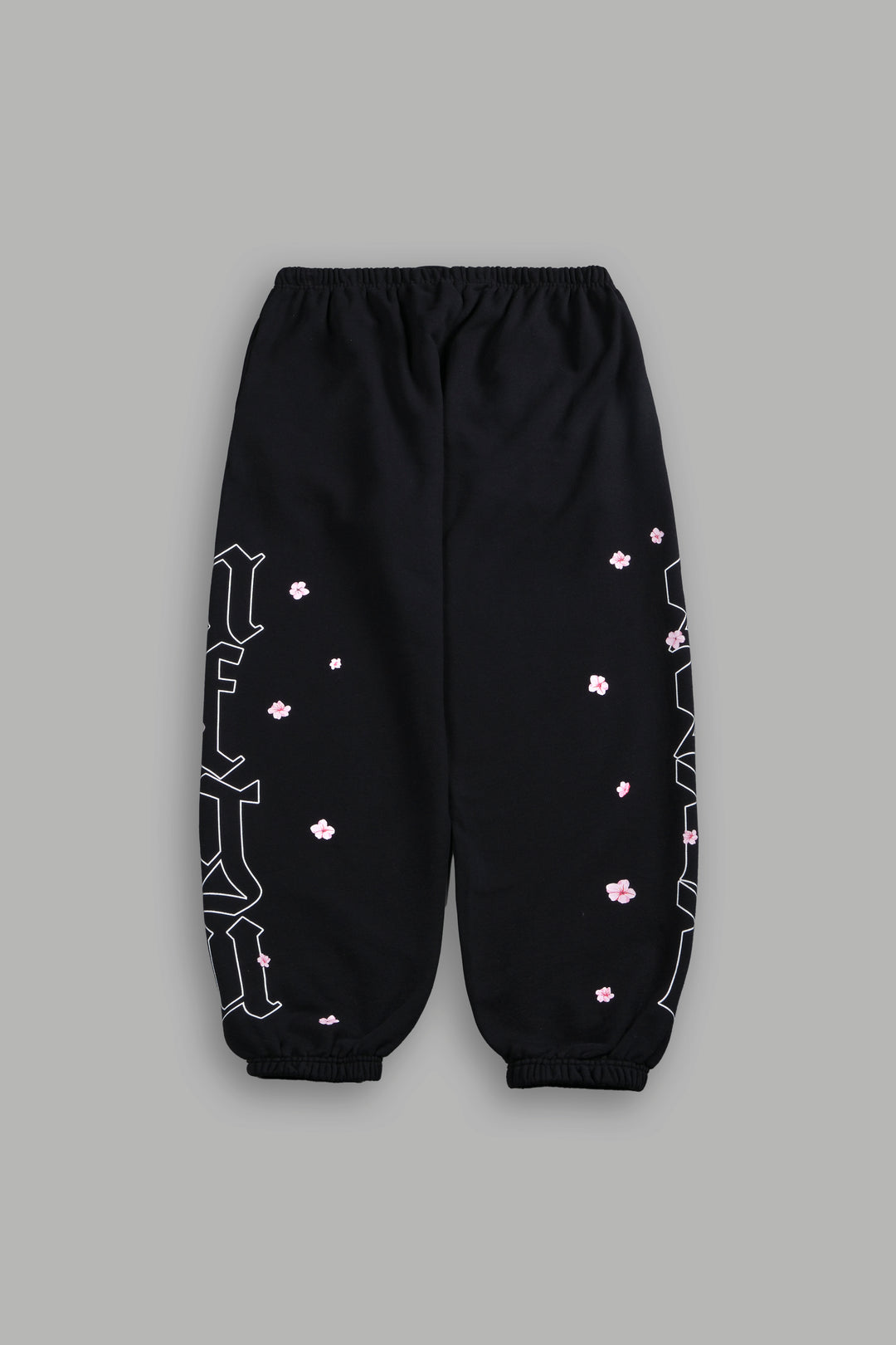 Blossom Mantra Unisex Lounger Sweat Pants in Black