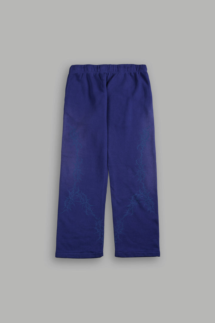 Exo Thorns Bigelow Sweat Pants In Royal Navy Sun Fade
