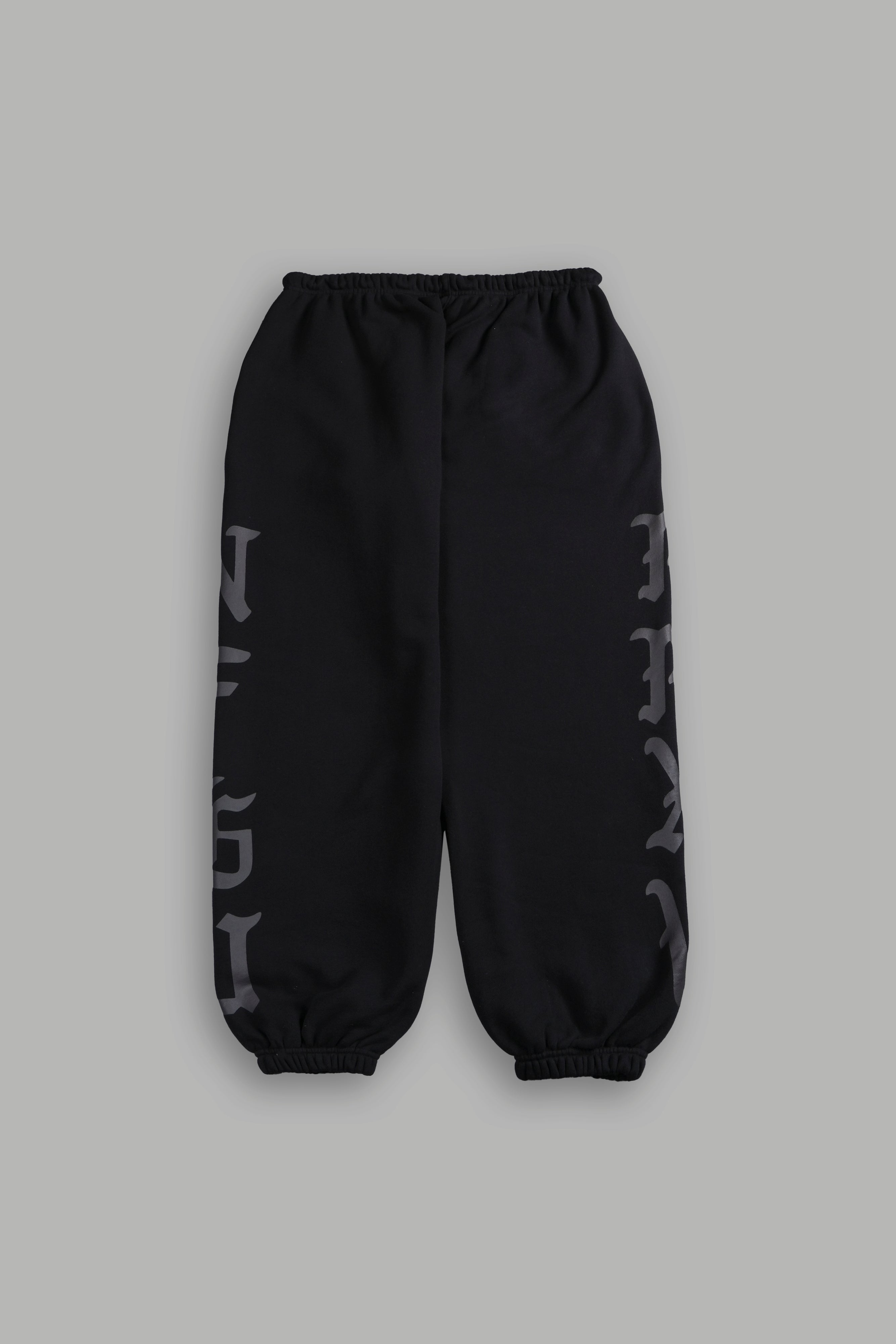 Stone Code Lightweight Lounger Sweat Pants in Black