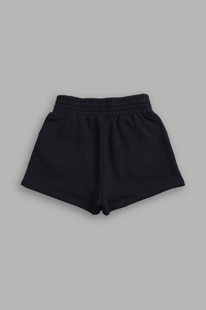 Stick Together Everson Sweat Shorts in Black