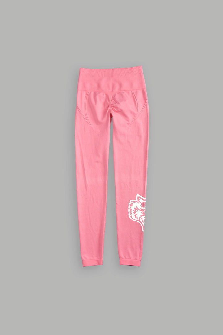Chopper "Everson Seamless" Huxley Scrunch Leggings in Frosted Rose