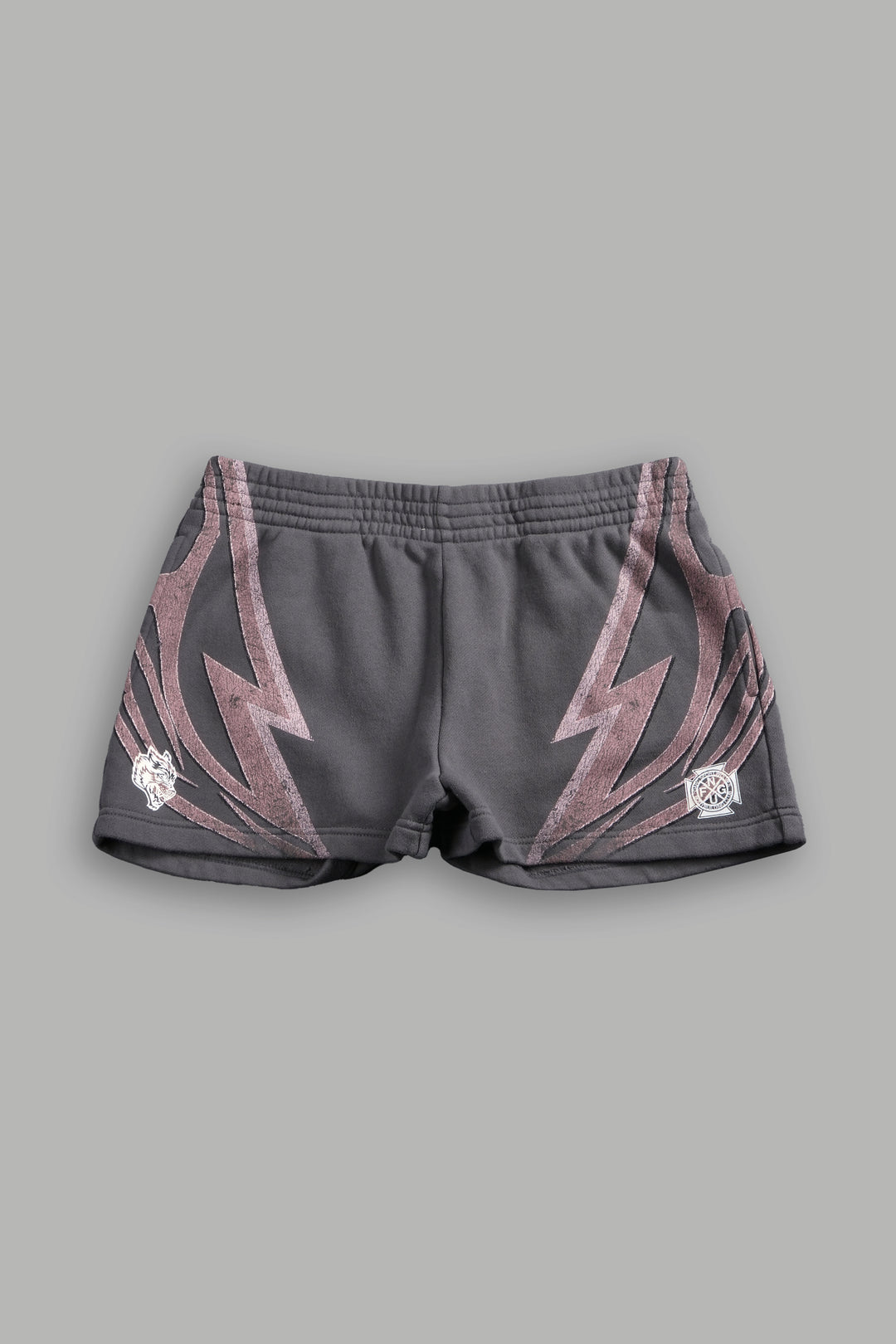 Real Recognize Real Ellie Sweat Shorts in Slate Gray