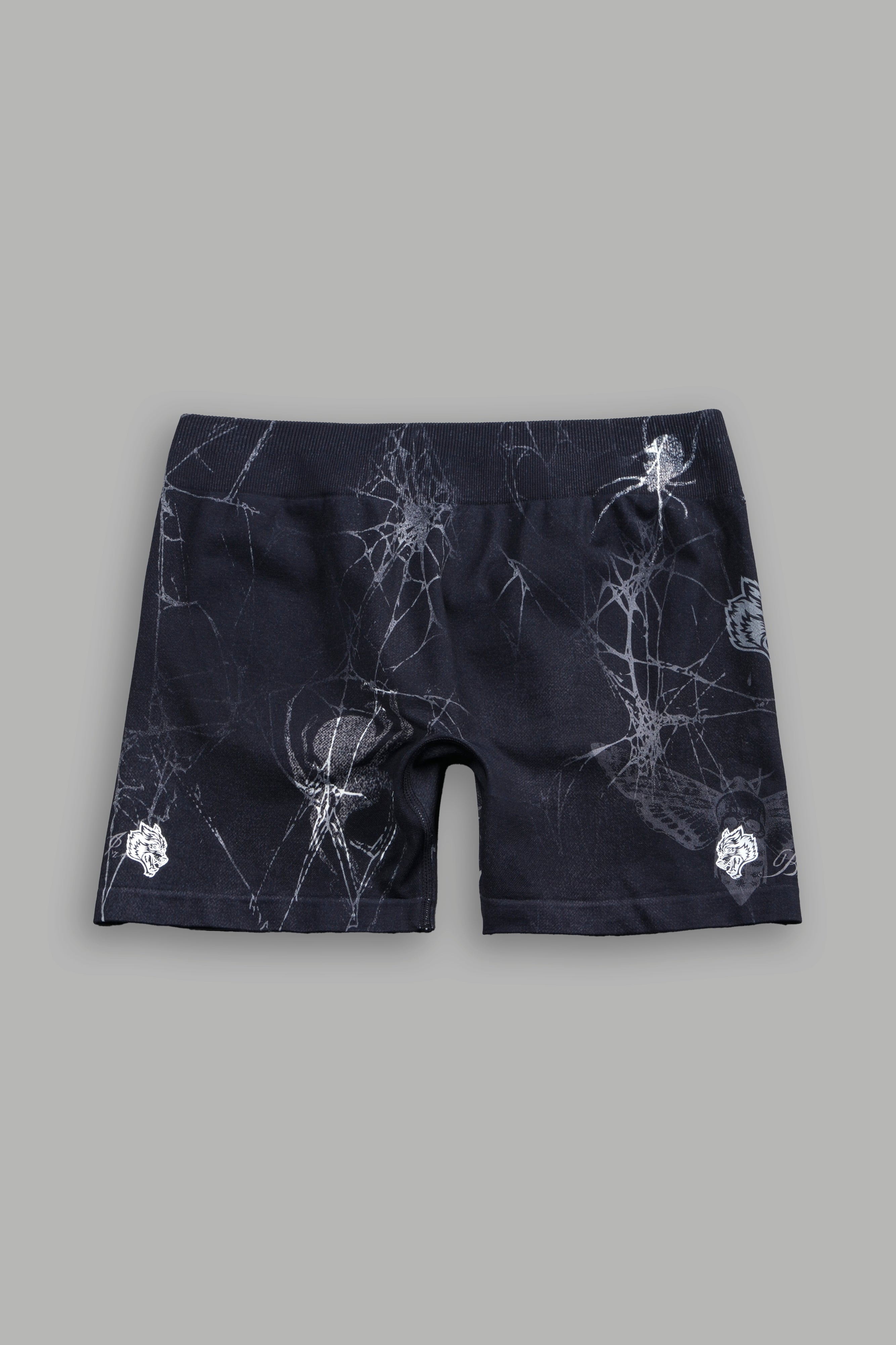 Dual Wolf Harlow Soft Seamless Shorts in She Web Black – DarcSport