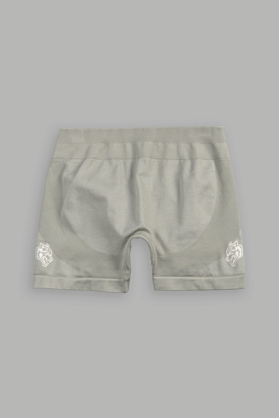 Dual She Wolf Everson Seamless Katya Shorts In Cactus Gray