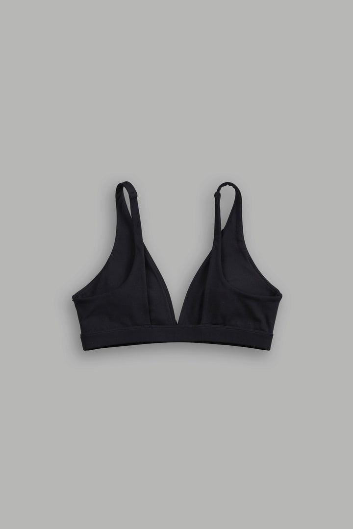 She Chopper V Sports Bra in Black