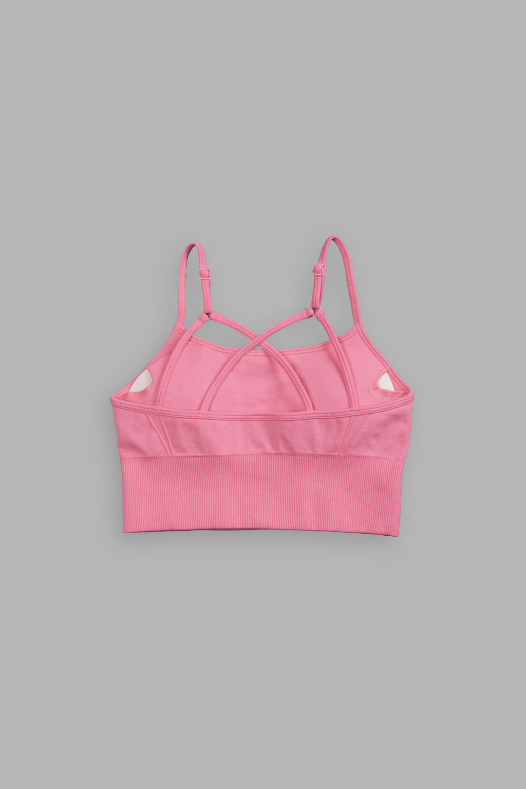 Single Wolf "Everson Seamless" Huxley Bra in Pink Ice