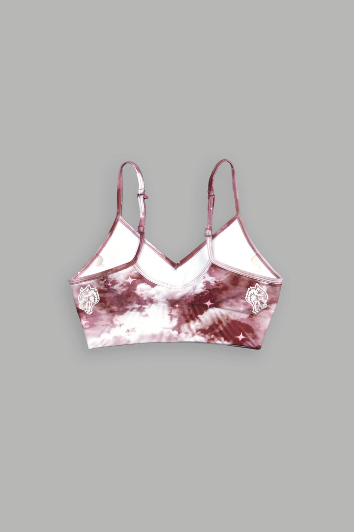 SSDDNFGU "Everson Seamless" Sports Bra in Canyon Rust Desert Night Sky