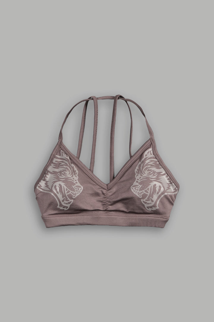 Dual Everson Alexa Seamless Bra In Mojave Brown