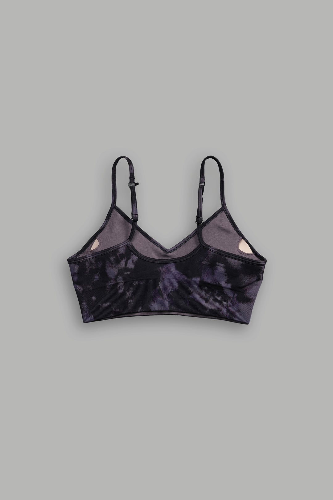 Chopper "Everson Seamless" Sports Bra in Big Purple Night Marble