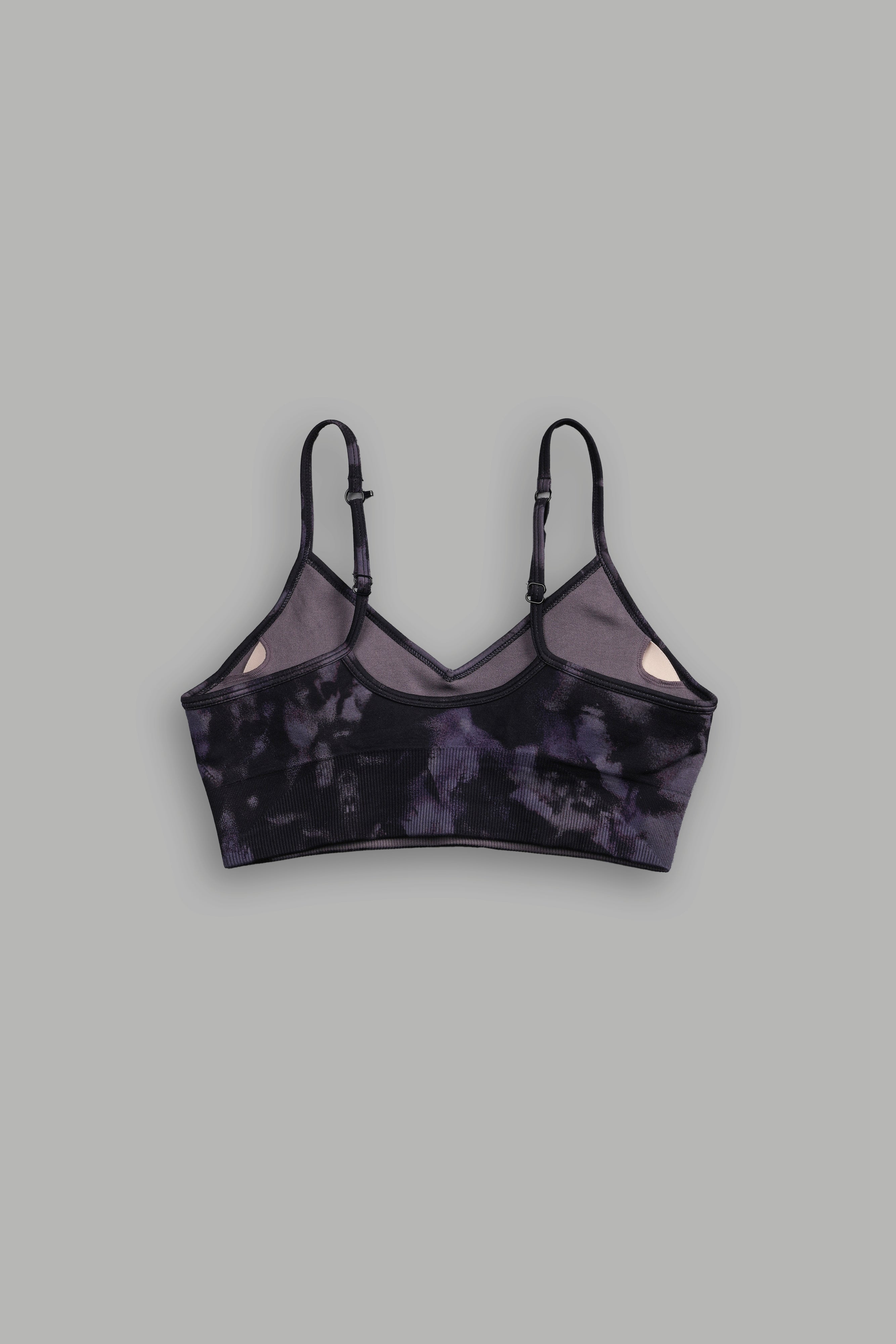 Chopper "Everson Seamless" Sports Bra in Big Purple Night Marble