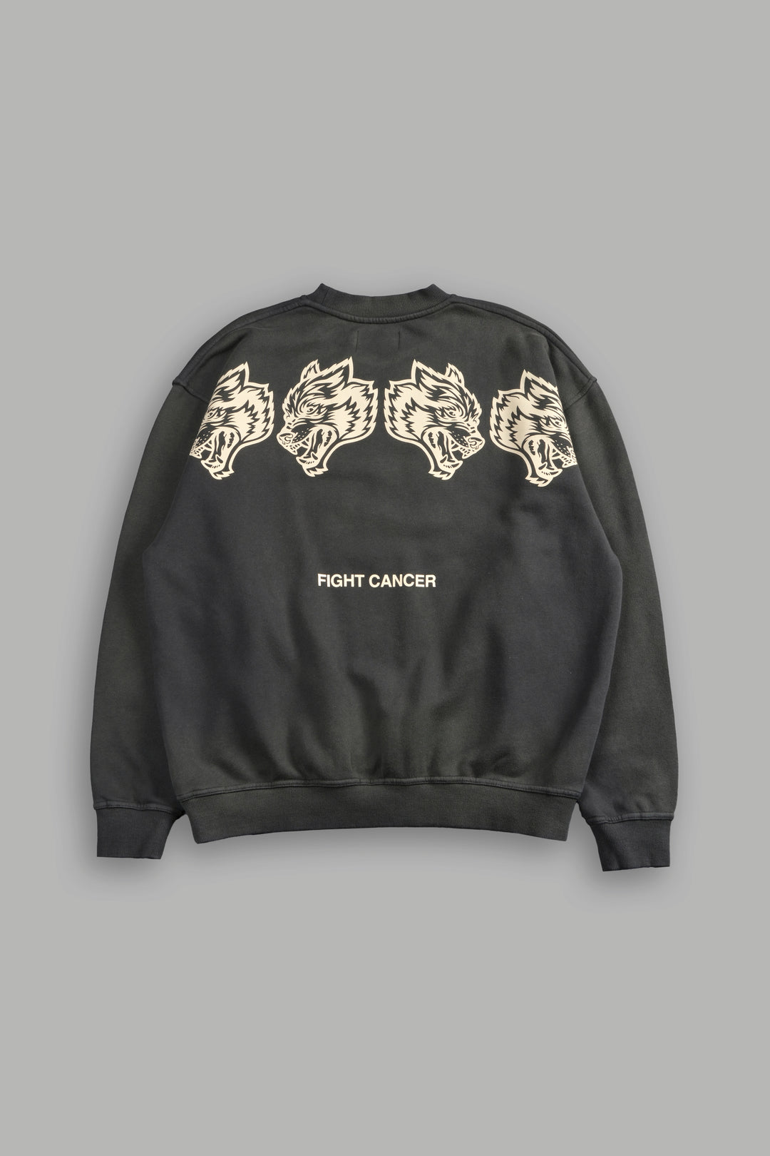 Wolves Have Your Back London Crewneck in Wolf Gray Halo Wash