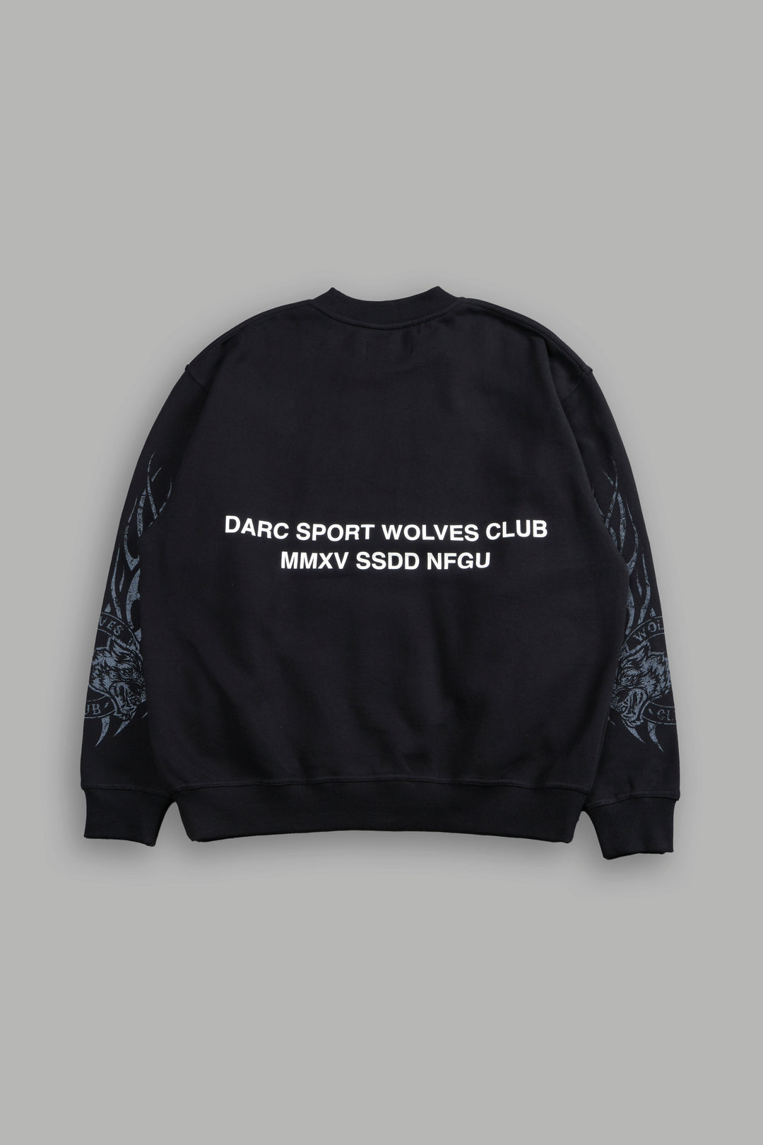 Finite Flame London Crewneck in Black