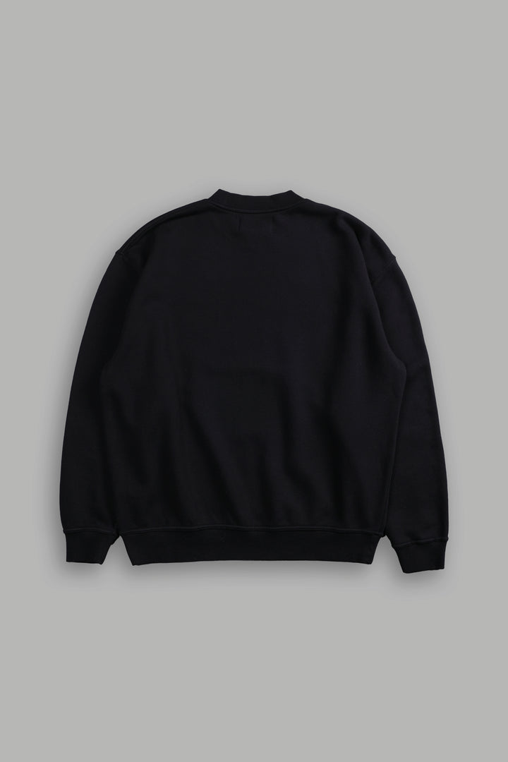 Loyalty London Unisex Crewneck in Black
