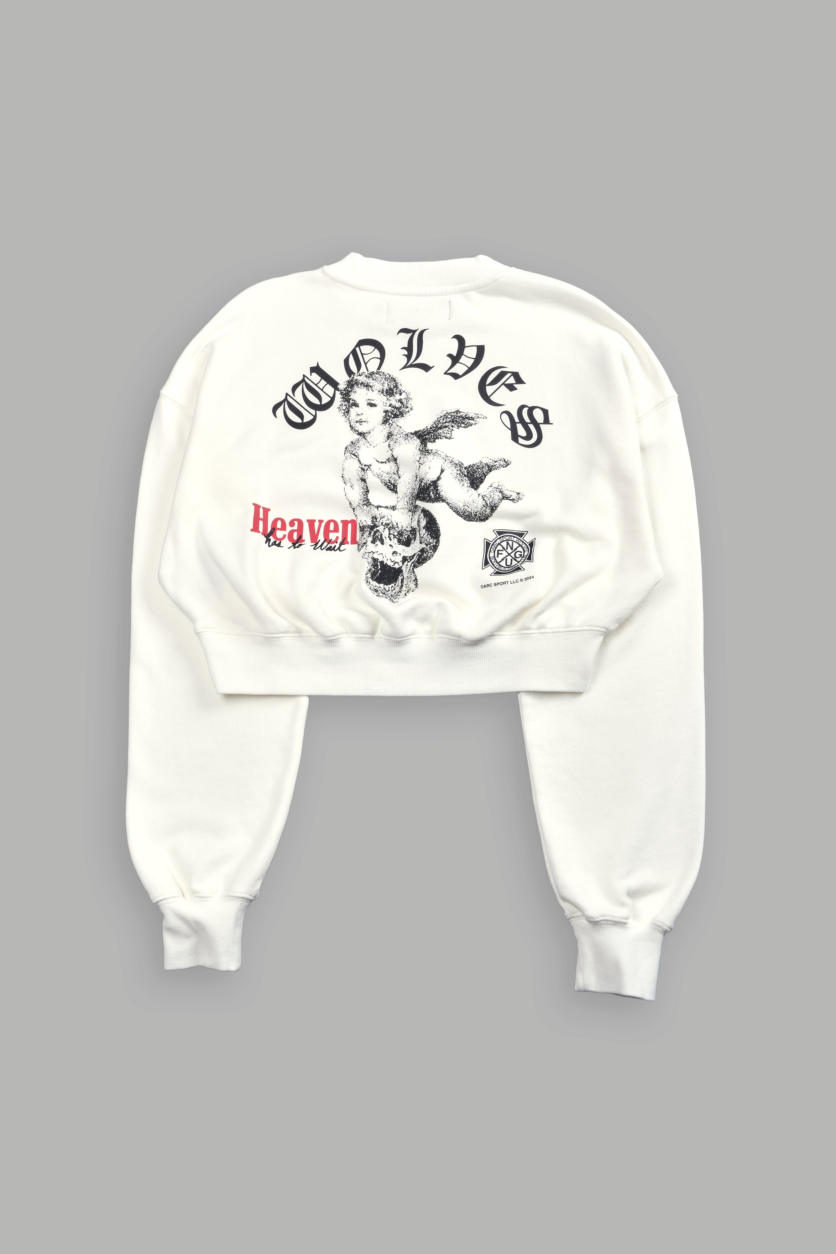 Guardian Cherub Ava Crewneck in Cream