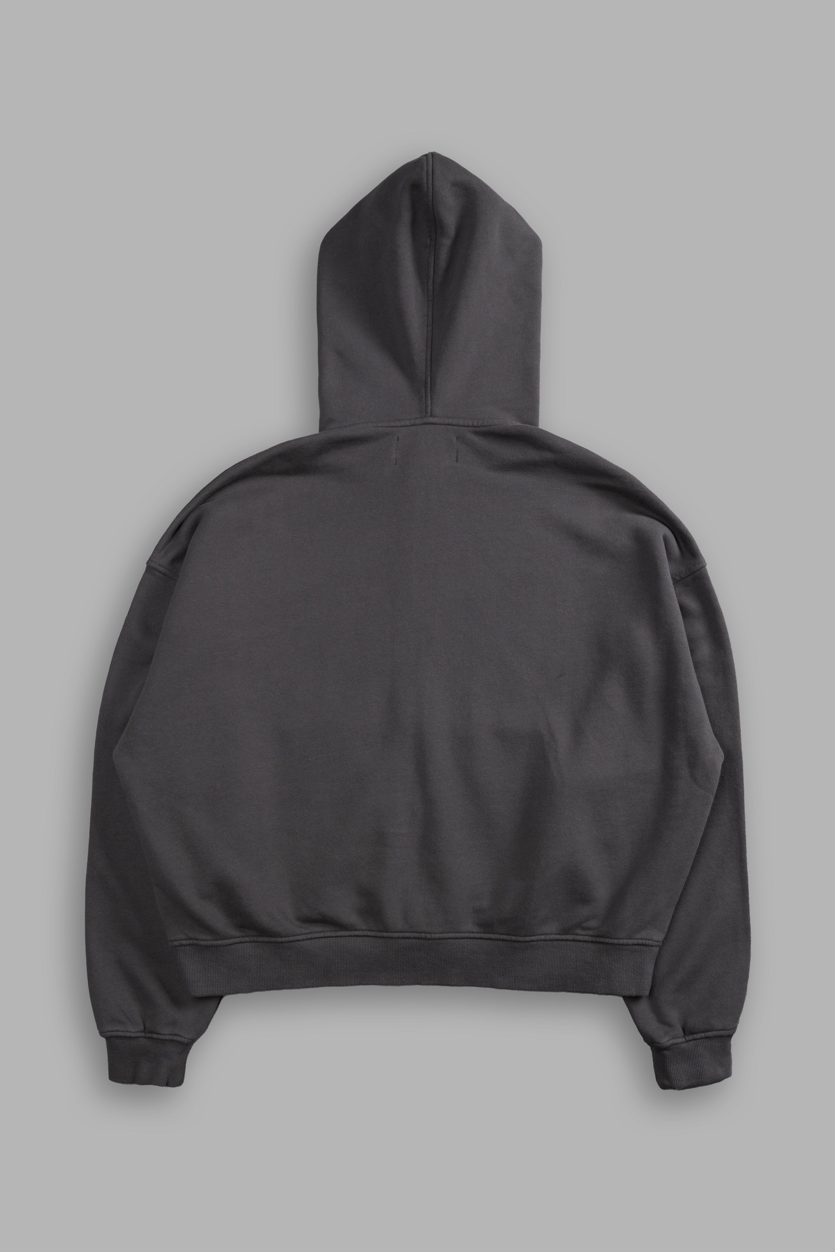 Our Heart Darco Double Zip Hoodie in Wolf Gray