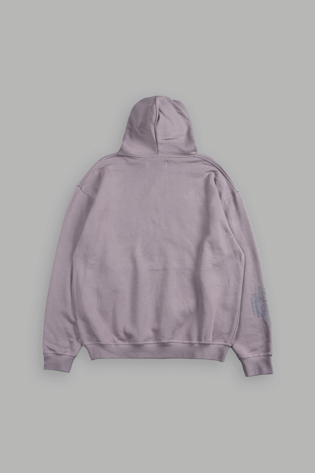 Bone Cage Bishop Hoodie In Pale Gray