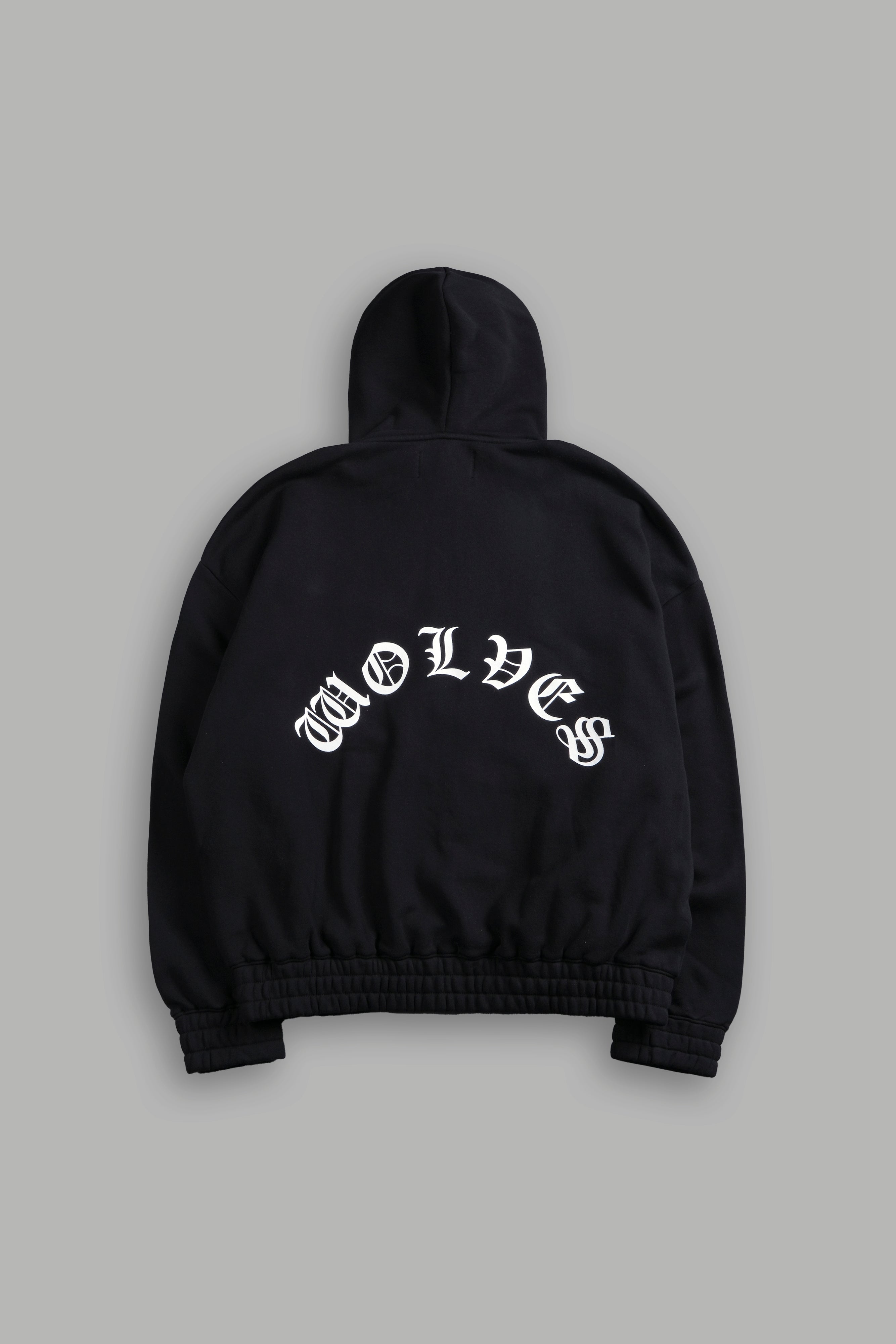 Darc Angel "Chambers" Zip Hoodie in Black