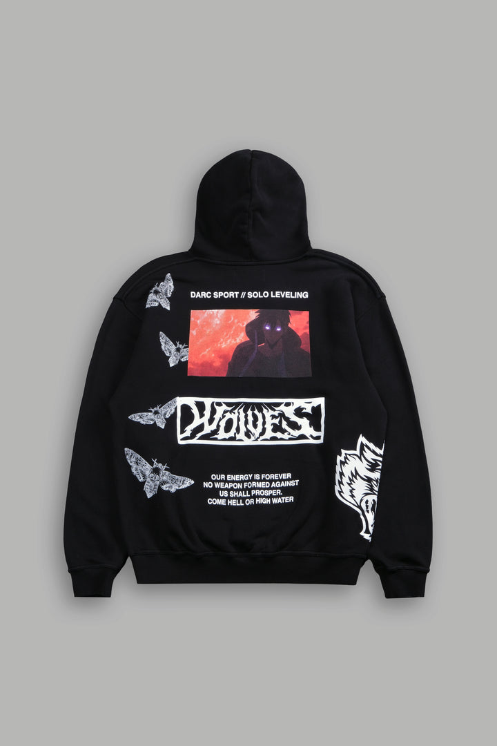 Darc Hunter "Pierce" Hoodie in Black