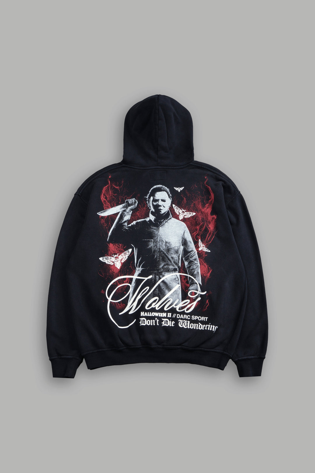 (1 OF 500) In the Night "Pierce" Hoodie in Black Drift Wash