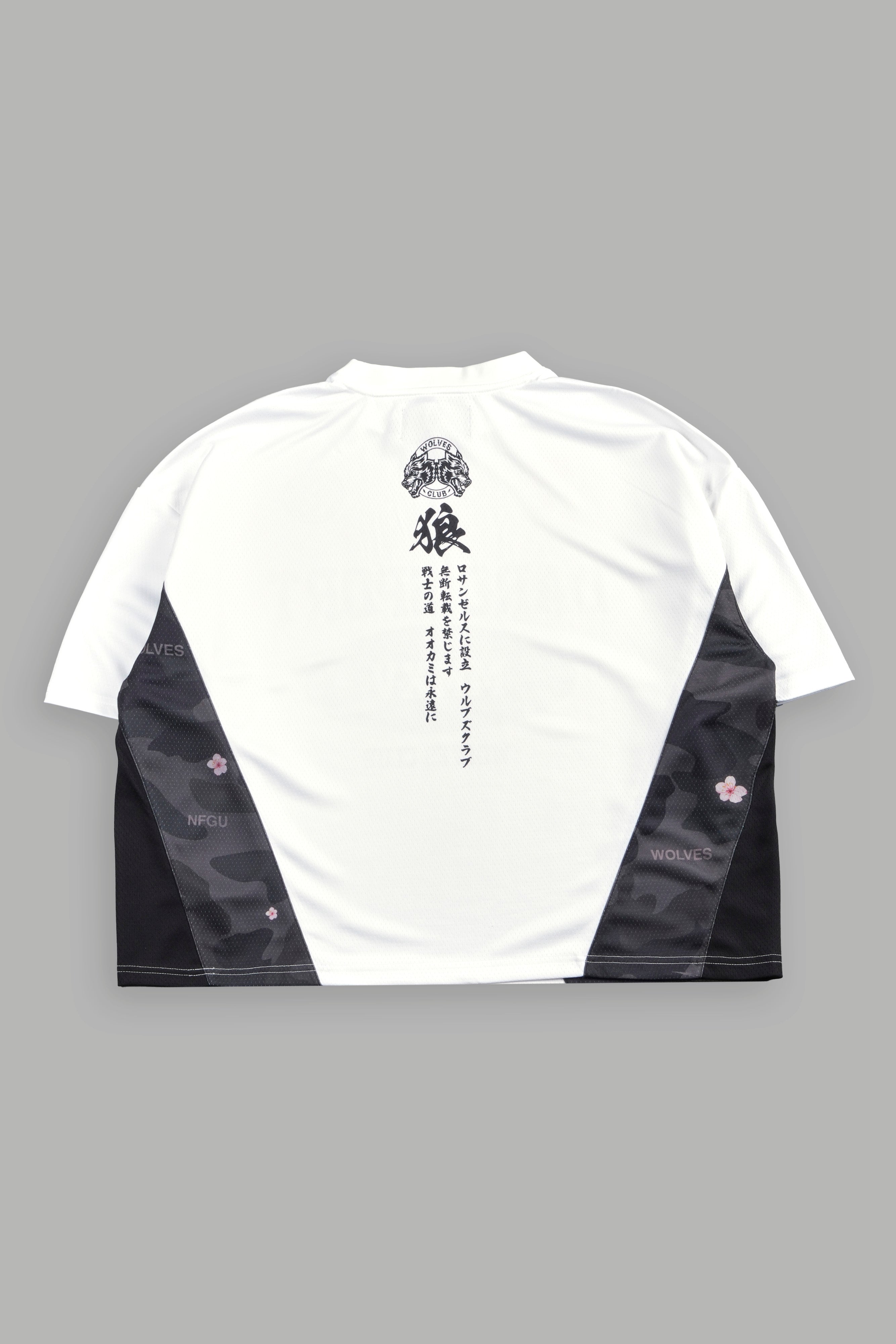 Ds Warrior Naldo Sports Jersey in Cream/Black