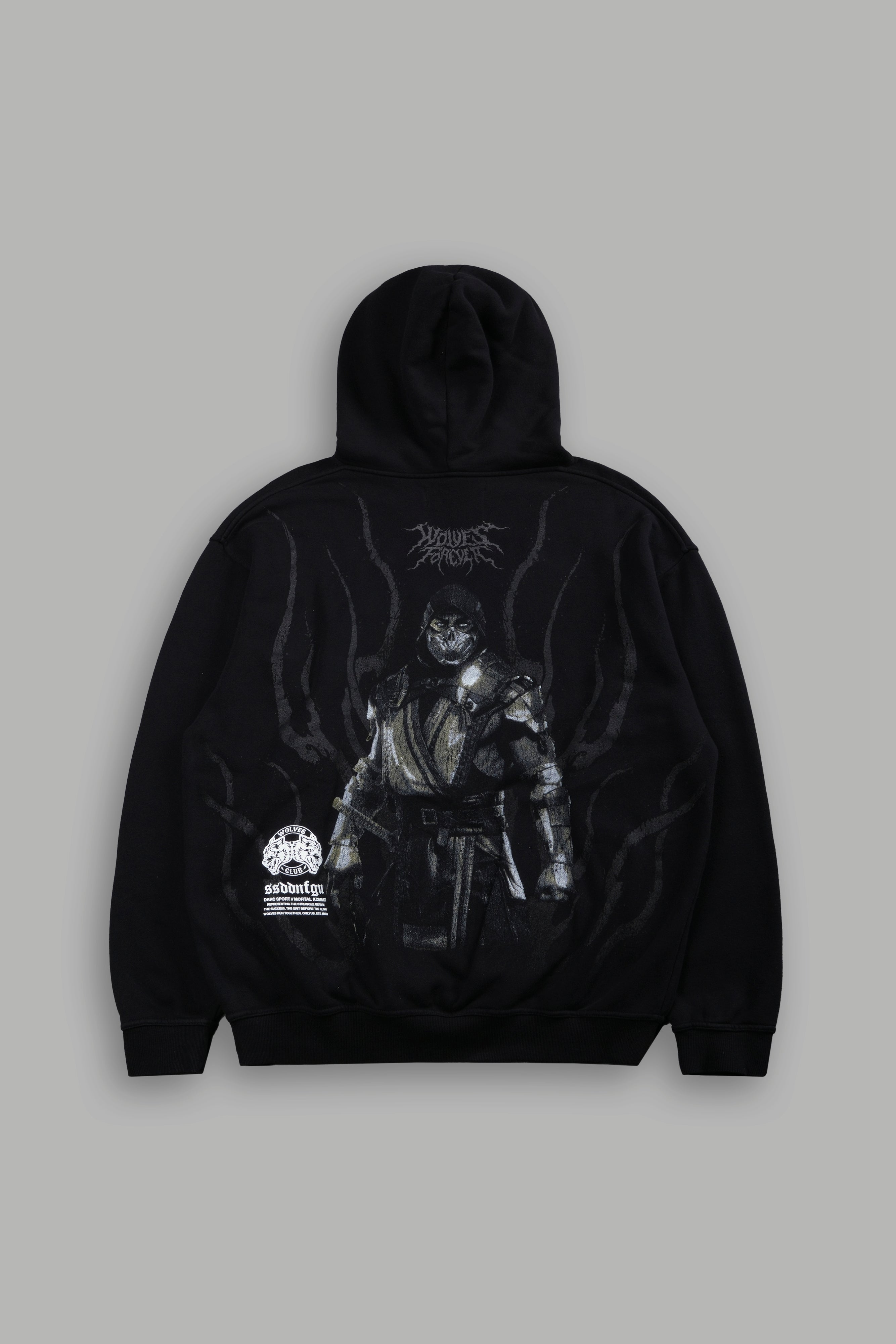 トップス TTTMSW 25ss Pierce hoodie BLACK Webs and Shadows 