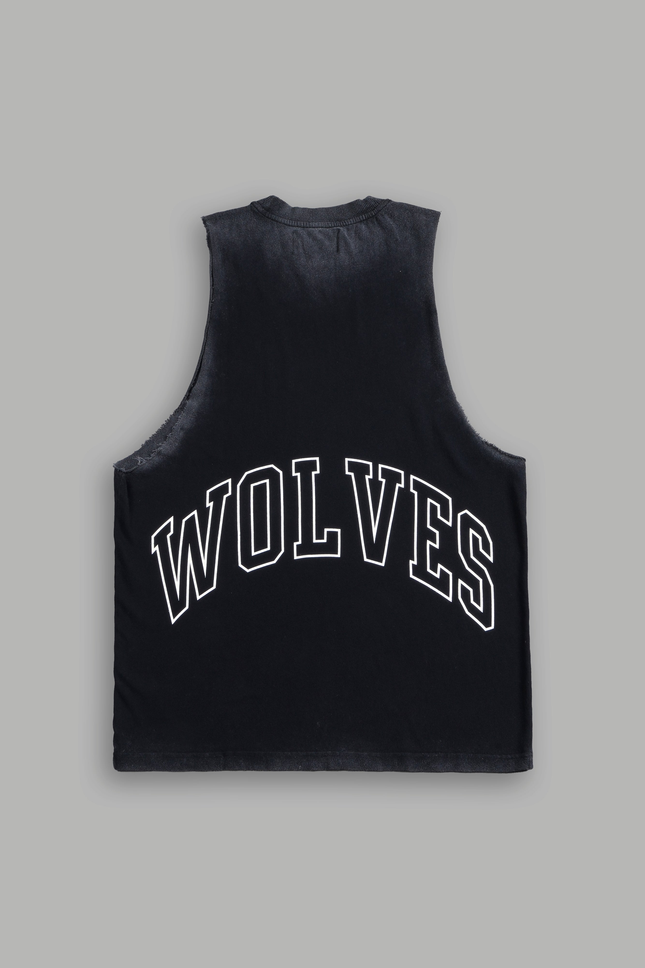 Grim Future "Tommy" Muscle Tee in Black