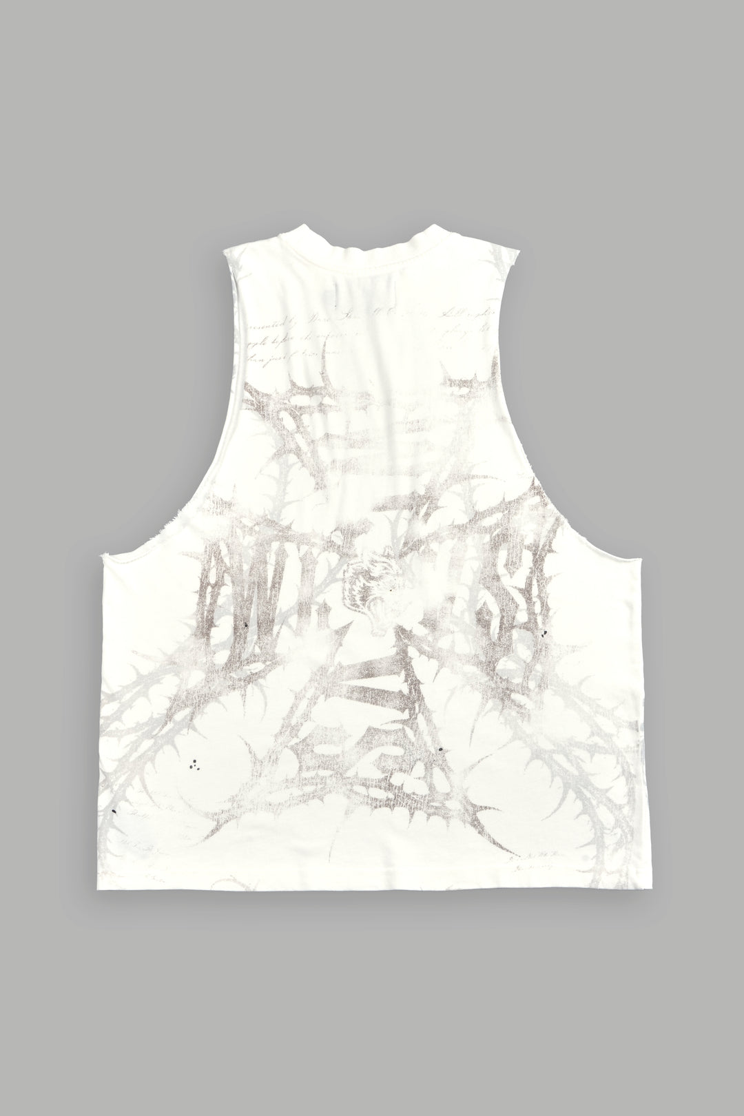 Thorns Frvr Tommy Muscle Tee In Cream