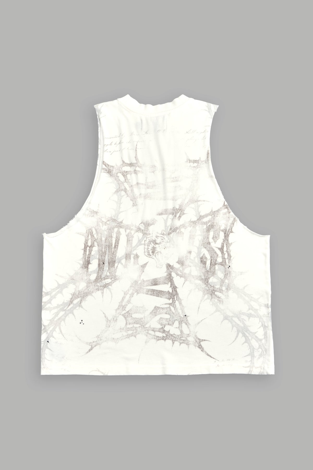 Thorns Frvr Tommy Muscle Tee In Cream